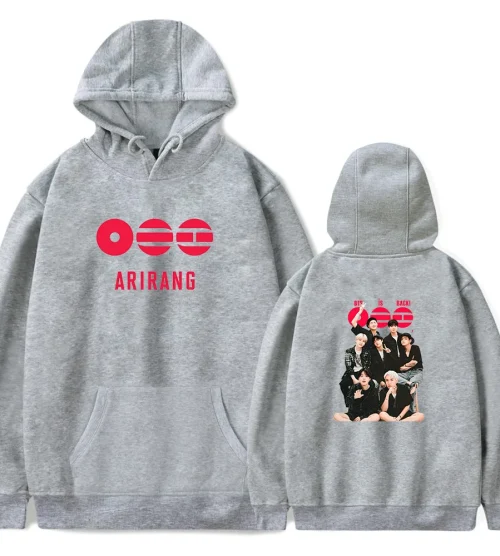 BTS Hoodie portraying iconic imagery of the group