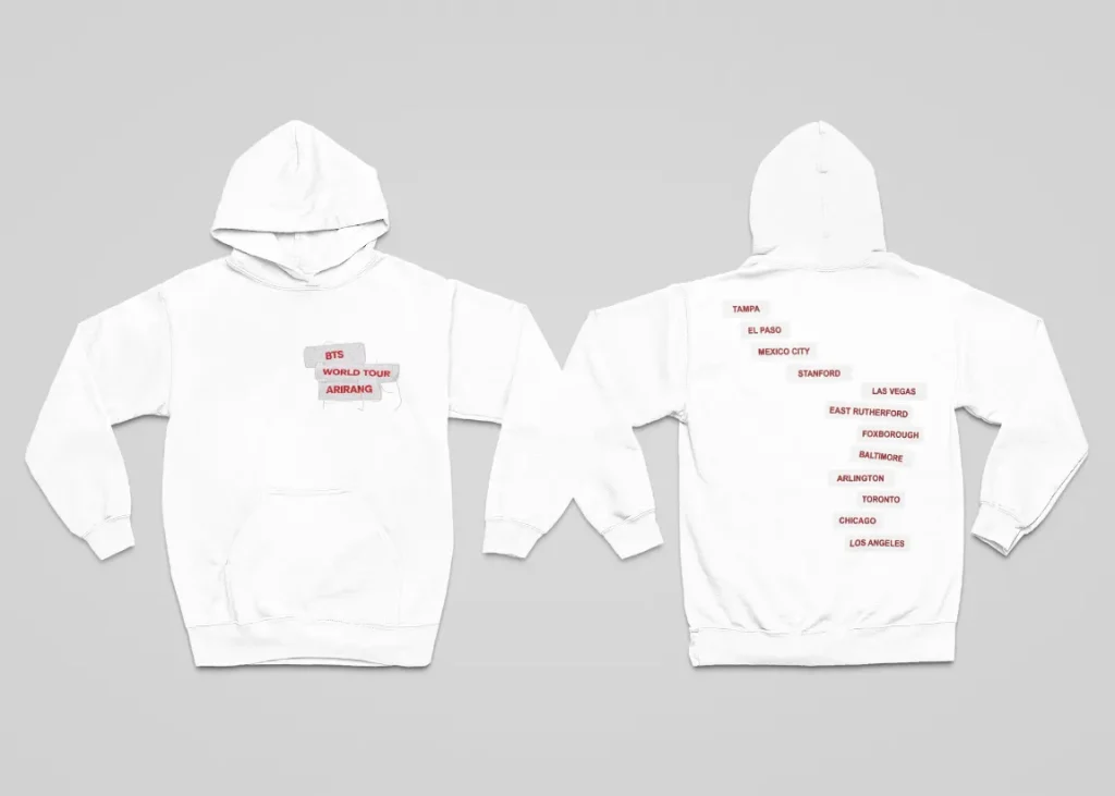 bts arirang hoodie