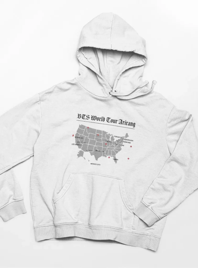 bts arirang hoodie