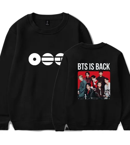 BTS BTS Is Back Red Box Sweatshirt
