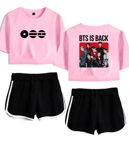 BTS BTS Is Back Red Box Tracksuit
