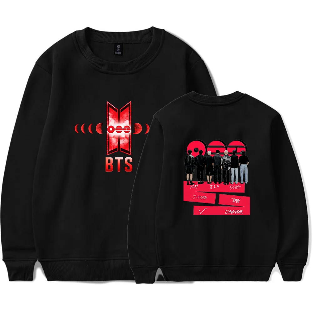 BTS Wings Logo Back-View Group Sweatshirt - Image 2