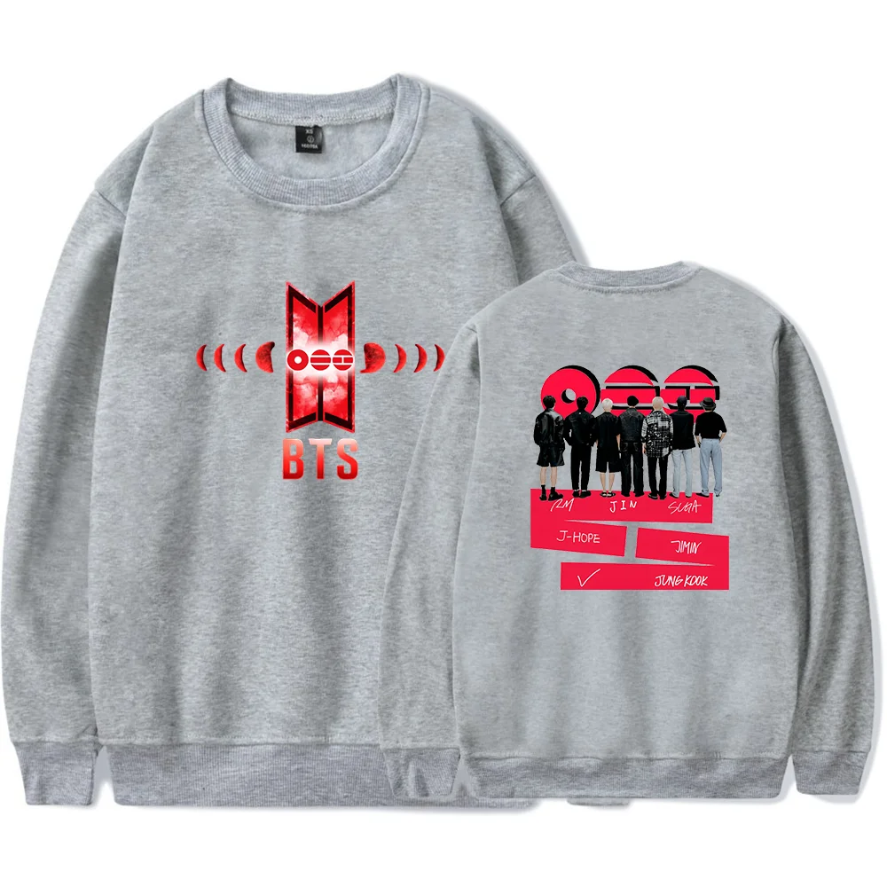 BTS Wings Logo Back-View Group Sweatshirt - Image 4