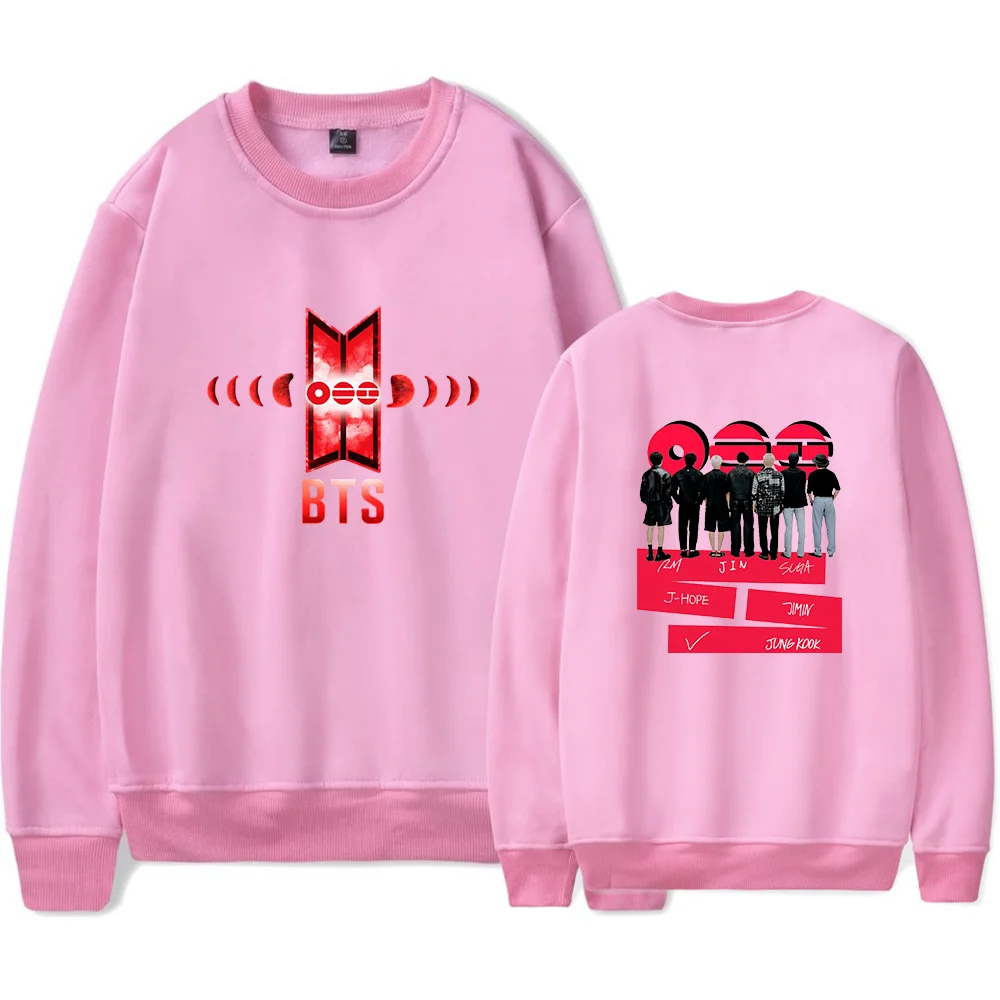 BTS Wings Logo Back-View Group Sweatshirt - Image 5