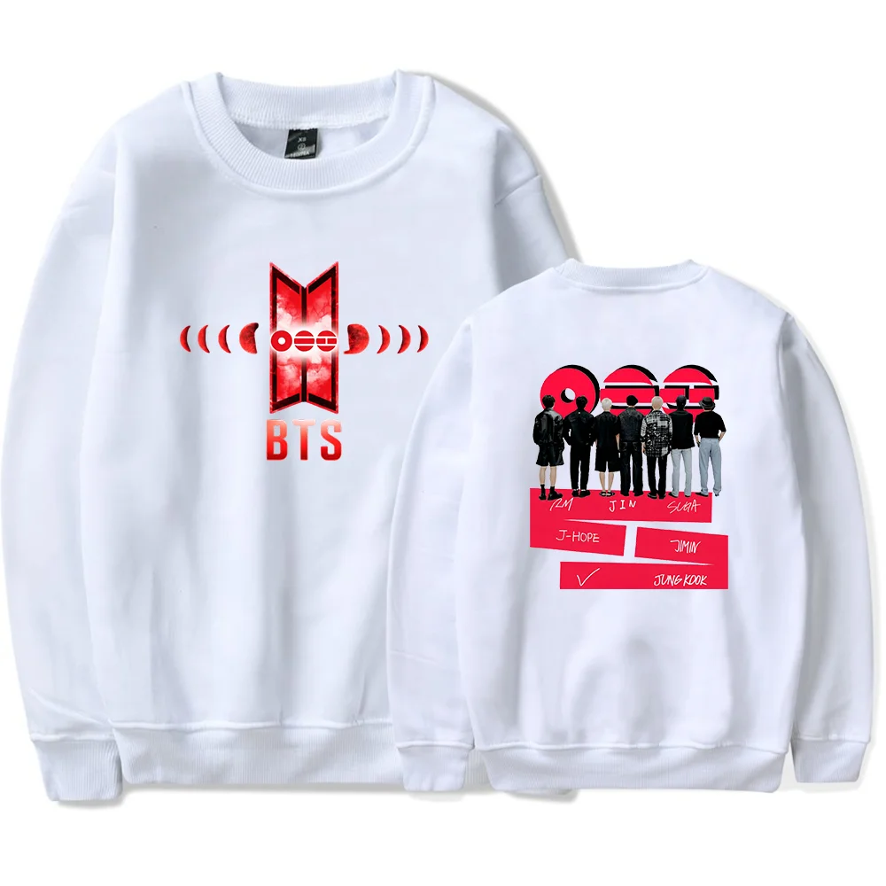 BTS Wings Logo Back-View Group Sweatshirt - Image 3